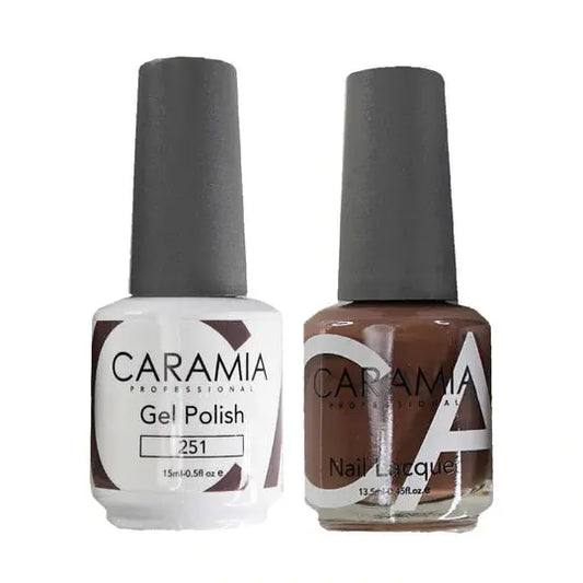 Caramia Gel Polish & Nail Lacquer - #251 Caramia