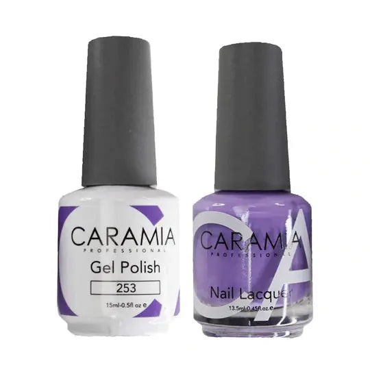 Caramia Gel Polish & Nail Lacquer - #253 Caramia