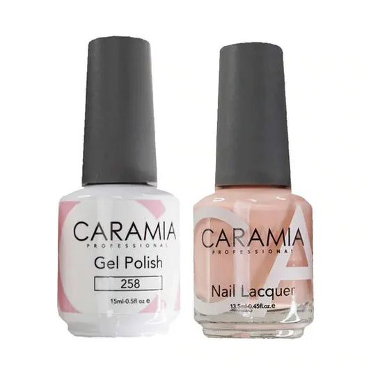 Caramia Gel Polish & Nail Lacquer - #258 Caramia