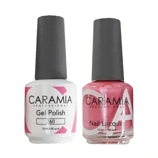 Caramia Gel Polish & Nail Lacquer - #260 Caramia
