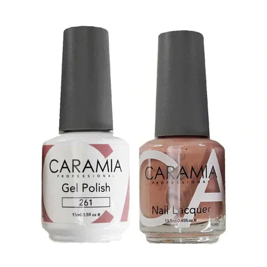 Caramia Gel Polish & Nail Lacquer - #261 Caramia