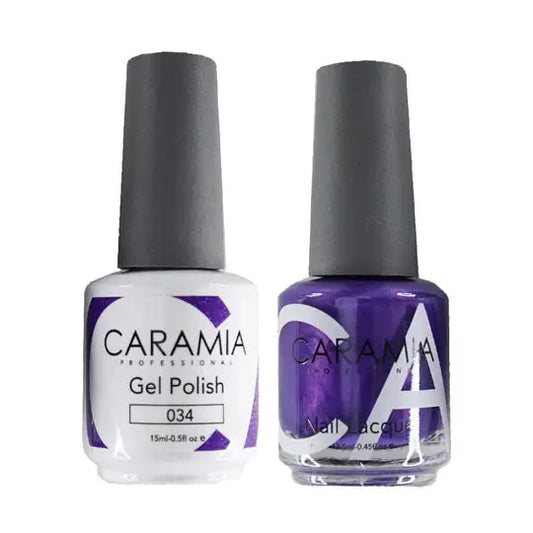 Caramia Gel Polish & Nail Lacquer - #34 Caramia
