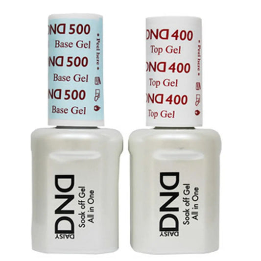 DND Duo No Wipe Top Coat #600 & Base Coat #500 DND