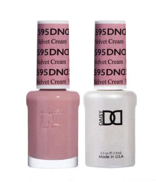DND Gel Color Oak Buff - Velvet Cream 0.5 oz - #595 DND