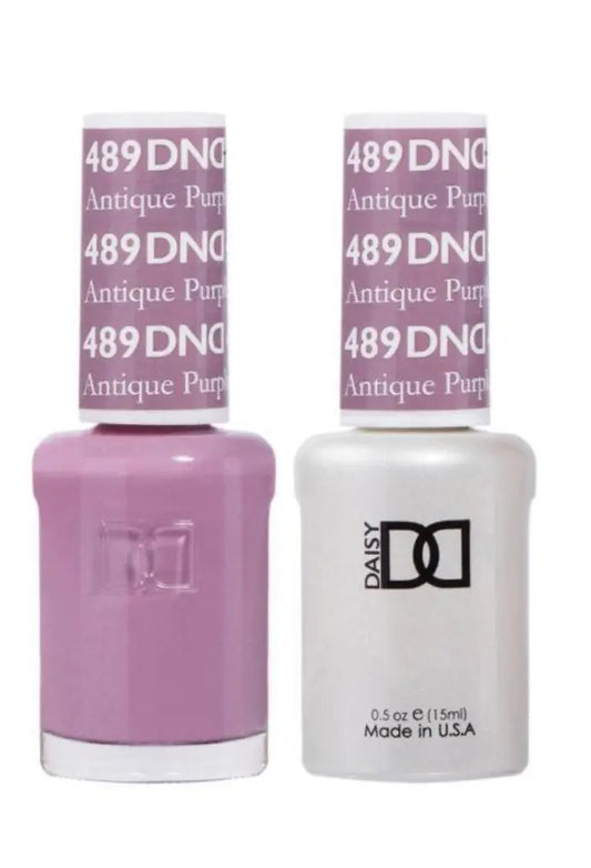 DND Gelcolor - Antique Purple 0.5 oz - #489 DND