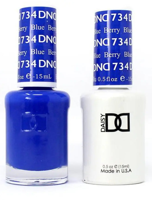 DND Gelcolor - Berry Blue 0.5 oz - #734 DND