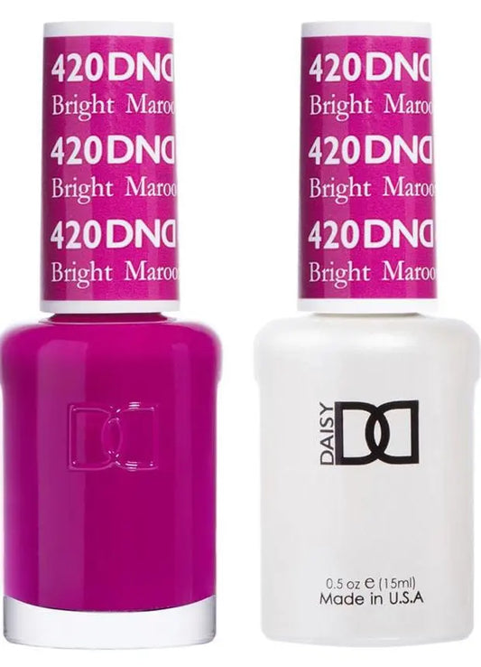 DND Gelcolor - Bright Maroon 0.5 oz - #420 DND