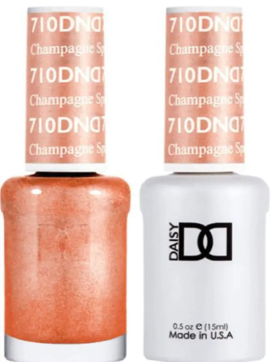 DND Gelcolor - Champagne Sparkles 0.5 oz - #710 DND