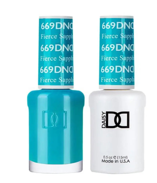 DND Gelcolor - Fierce Saphore 0.5 oz - #669 DND