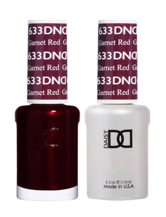 DND Gelcolor - Garnet Red 0.5 oz - #633 DND