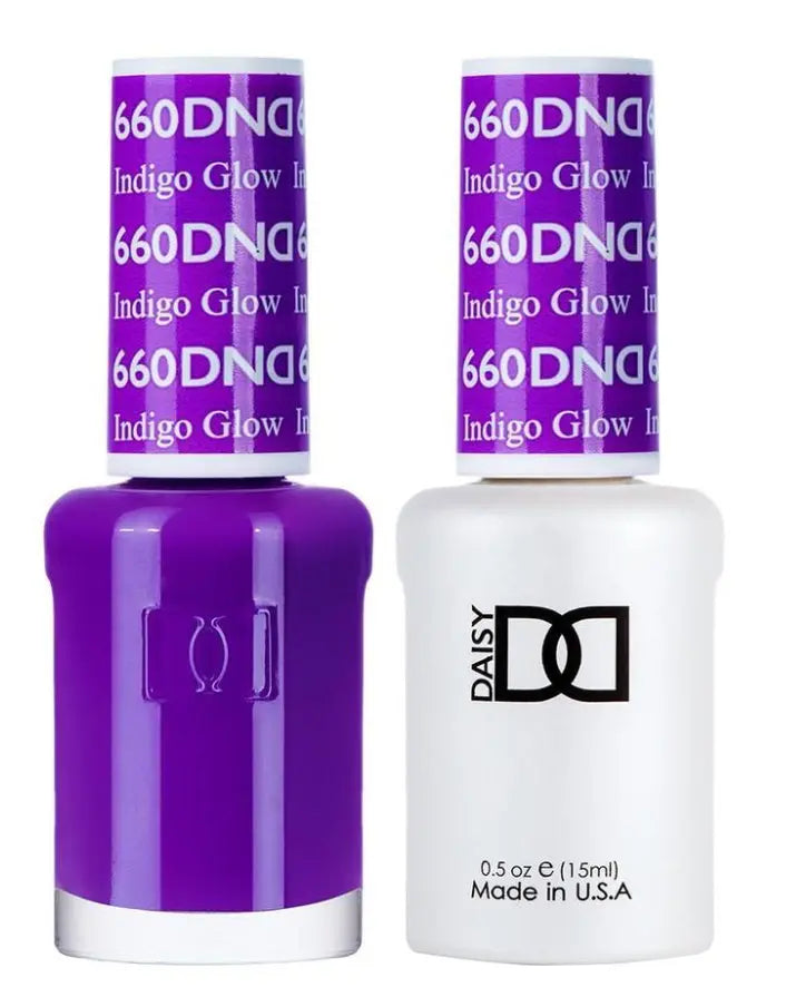 DND Gelcolor - Indiogo Glow 0.5 oz - #660 DND