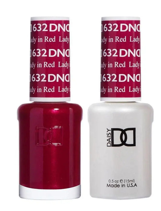DND Gelcolor - Lady In Red 0.5 oz - #632 DND
