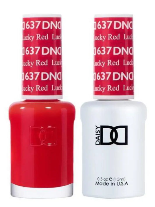 DND Gelcolor - Lucky Red 0.5 oz - #637 DND