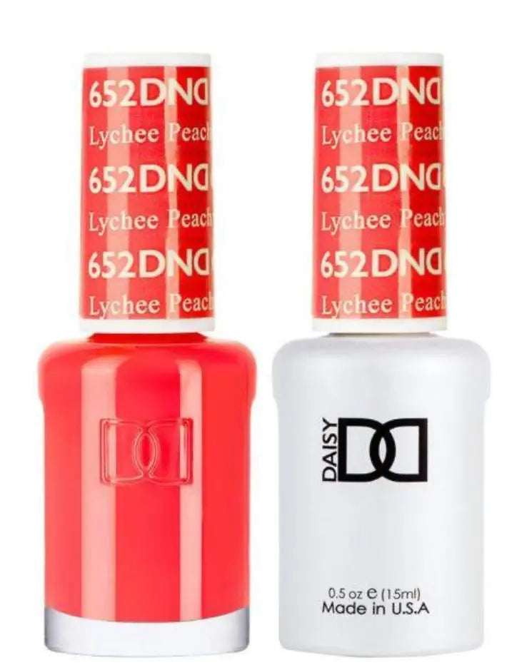 DND Gelcolor - Lychee Peachy 0.5 oz - #652 DND