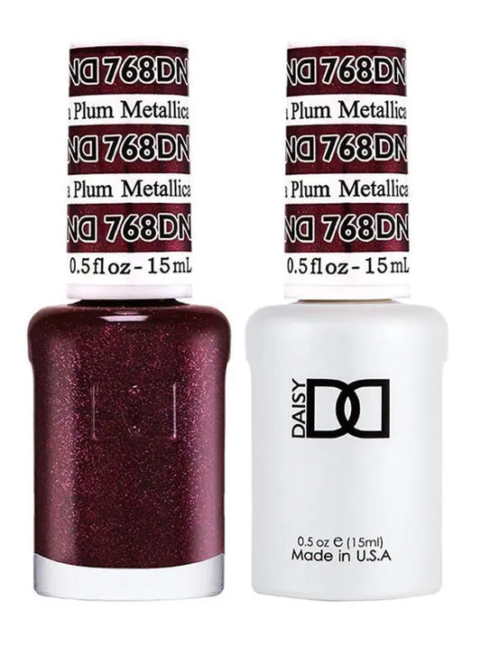 DND Gelcolor - Metallica Plum 0.5 oz - #768 DND