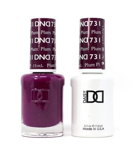 DND Gelcolor - Plum 0.5 oz - #731 DND