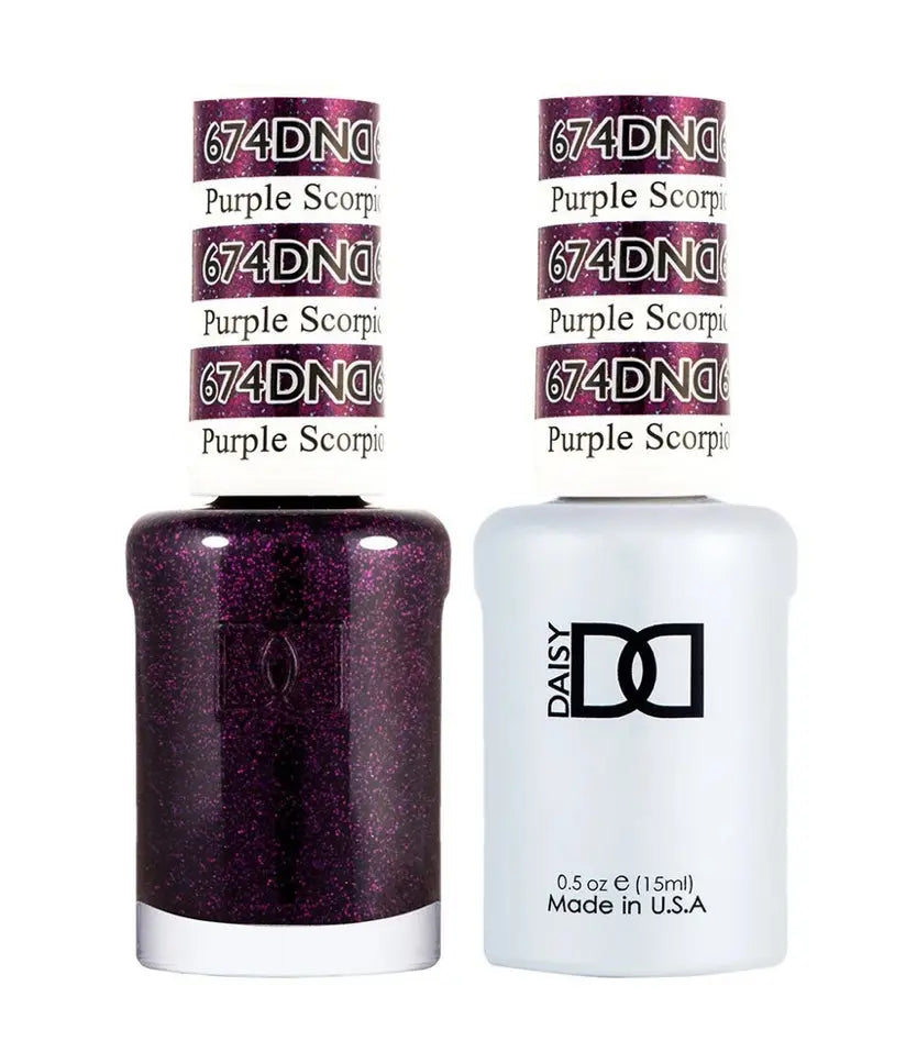 DND Gelcolor - Purple Scorpio 0.5 oz - #674 DND