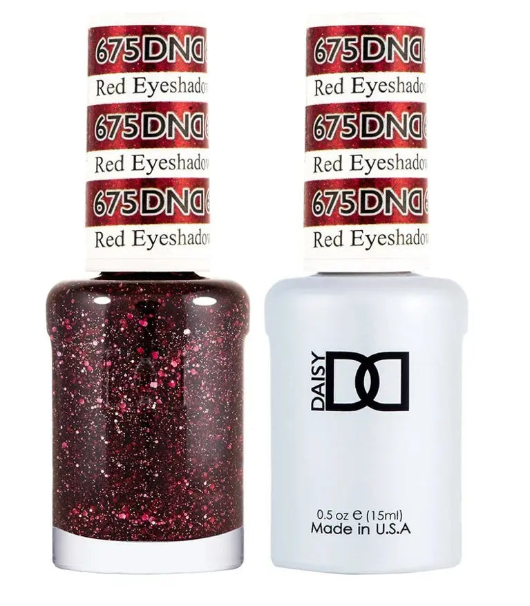 DND Gelcolor - Red Eyeshadow 0.5 oz - #675 DND