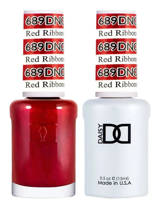 DND Gelcolor - Red Ribbons 0.5 oz - #689 DND