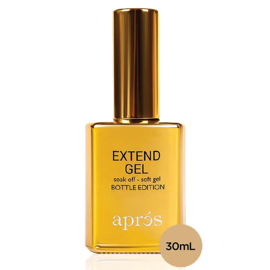 Extend Gel Bottle (Gold) in Bottles Edition - #APEX-B30 Apres