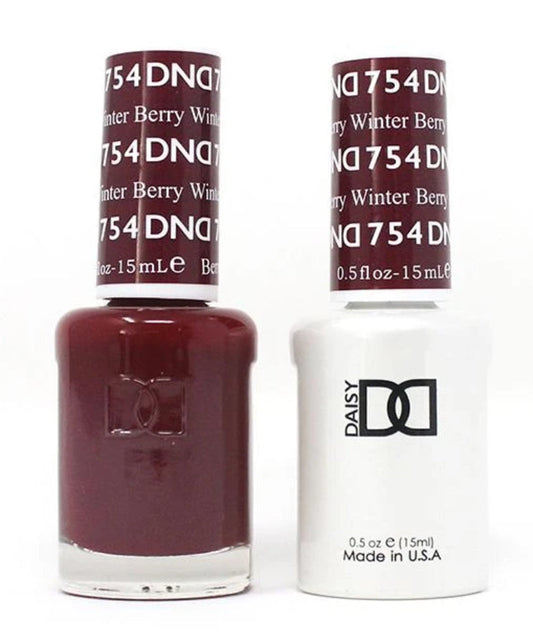 DND Gelcolor - Winter Berry 0.5 oz - #754 DND