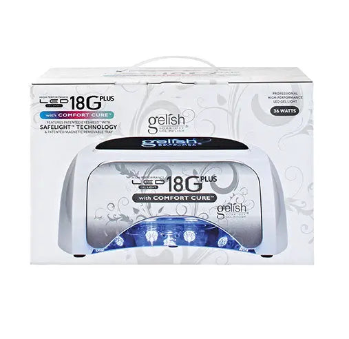 Gelish 18 Unplugged Portable LED Gel Light with Comfort Cure Gelish
