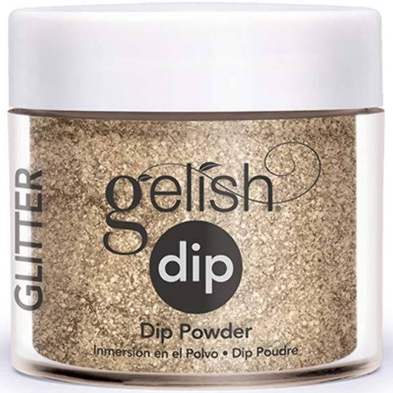 Gelish Dip Powder - All That Glitters Is Gold  0.8 oz - #1610947 Gelish