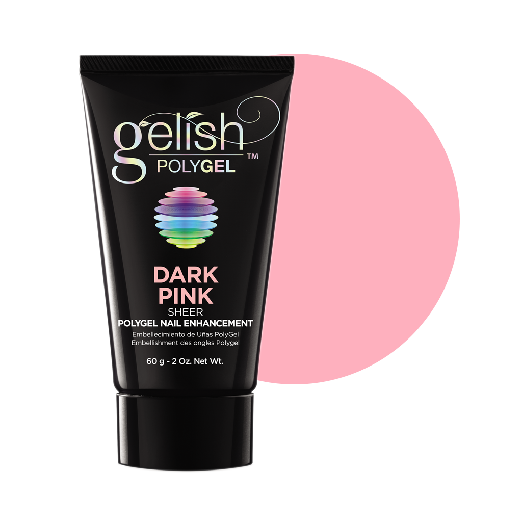 Gelish Polygel - Dark Pink 2oz - #1712004 Gelish