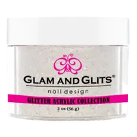 Glam & Glits - Glitter Acrylic Powder - Crystallina 2oz - GAC07 Glam & Glits