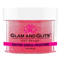 Glam & Glits - Glitter Acrylic Powder - Electric Magenta 2oz - GAC37 Glam & Glits