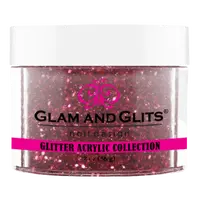 Glam & Glits - Glitter Acrylic Powder - Fuchsia 2oz - GAC13 Glam & Glits