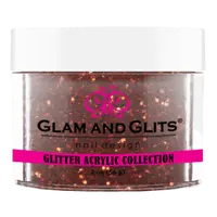 Glam & Glits - Glitter Acrylic Powder - Golden Orange 2oz - GAC19 Glam & Glits