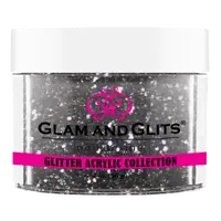 Glam & Glits - Glitter Acrylic Powder - Gunmetal 2oz - GAC34 Glam & Glits