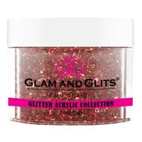 Glam & Glits - Glitter Acrylic Powder - Holiday Red 2oz - GAC41 Glam & Glits