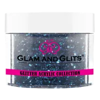 Glam & Glits - Glitter Acrylic Powder - Western Blue 2oz - GAC01 Glam & Glits
