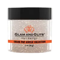 Glam & Glits Color Pop Acrylic (Shimmer) White Sand 1 oz - CPA372 Glam & Glits