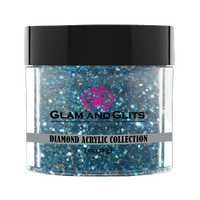 Glam & Glits Diamond Acrylic (Glitter) - Icey Blue 1 oz - DAC54 Glam & Glits