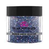 Glam & Glits Diamond Acrylic (Glitter) Jet Set 1oz - DAC53 Glam & Glits