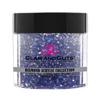 Glam & Glits Diamond Acrylic (Glitter) Midnight Sky 1oz - DAC63 Glam & Glits