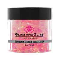 Glam & Glits Diamond Acrylic (Glitter) Passion Candy 1oz - DAC65 Glam & Glits