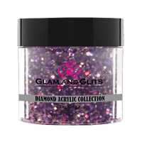 Glam & Glits Diamond Acrylic (Shimmer) - Purple Vixen 1 oz - DAC45 Glam & Glits
