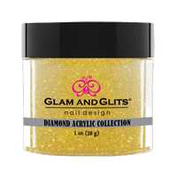 Glam & Glits Diamond Acrylic (Shimmer) - Sun Flower 1 oz - DAC75 Glam & Glits