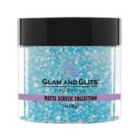 Glam & Glits Matte Acrylic Powder Caribbean Coconut 1oz - MAT615 Glam & Glits
