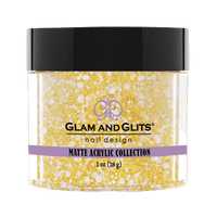 Glam & Glits Matte Acrylic Powder Honey Meringue 1oz - MAT614 Glam & Glits