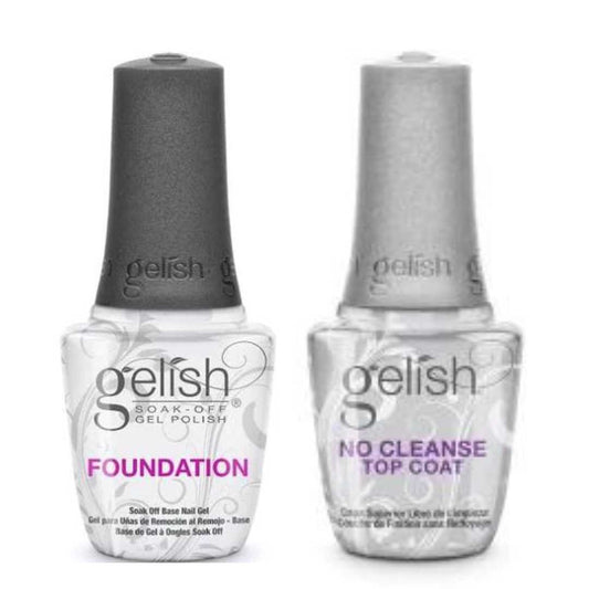 Harmony Gelish Foundation Base coat & No Clean Wipe Topcoat Beyond Beauty Page