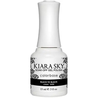 Kiara Sky - Gelcolor - Black To Black 0.5 oz - #G435 Kiara Sky
