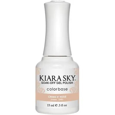 Kiara Sky - Gelcolor - Creme D' Nude 0.5 oz - #G431 Kiara Sky