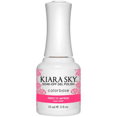 Kiara Sky - Gelcolor - Dress To Impress 0.5 oz - #G449 Kiara Sky