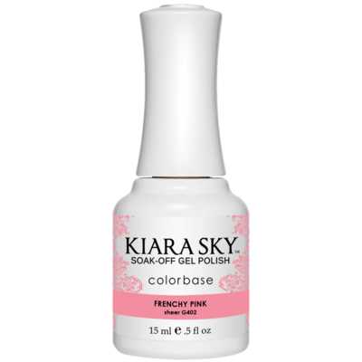 Kiara Sky - Gelcolor - Frenchy Pink 0.5 oz - #G402 Kiara Sky