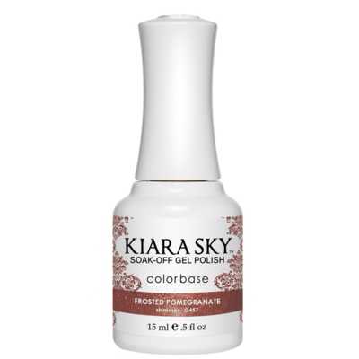 Kiara Sky - Gelcolor - Frosted Pomegranate 0.5 oz - #G457 Kiara Sky